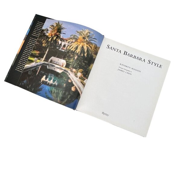 Santa Barbara Style By Kathryn Masson Hardcover 2001 Rizzoli - Picture 5 of 13
